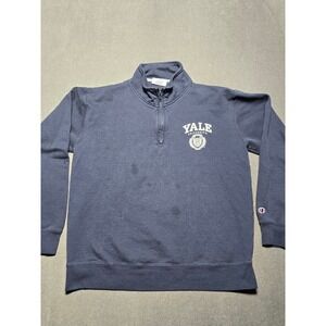 Yale University Champion Pullover Sweatshirt Mens‎ Large Blue Crewneck